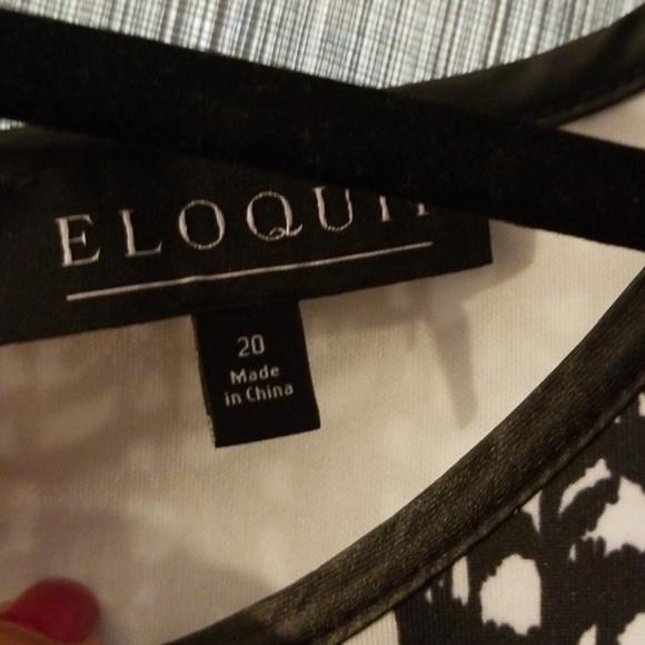 Black and white top - Picture 2 of 4